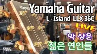 통기타 노래 연주 Yamaha Guitar LLX 36C LIVE 박상운Cover - 젊은 연인들