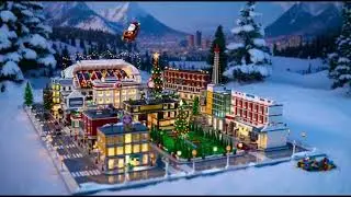 Building a Winter City with LEGO: The Magic of the Holidays! 🏙️❄️🎄 