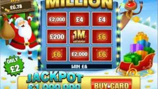 Scratchgames.Com Newly Released Merry Million Scratch Card Game
