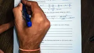 Basic single phase Transformer numerical | Part 1 |