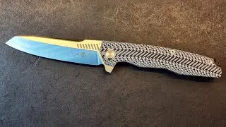 TWOSUN TS16 G10 D2, #twosunknife #twosunts16  #knifereview #knifedisassembly #edcknife
