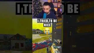 I tried to be nice...They made me regret it 😂