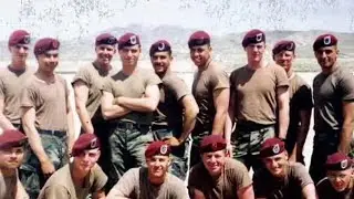 Paratroopers from Fort Bragg and Italy. This is the Gold Falcon Battalion, the 4/325 AIR.