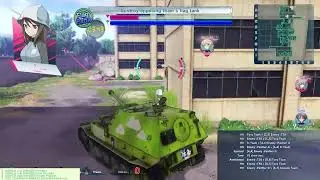 IM BLOCKING THE OUR FLAG TANK - Girls Und Panzer Dream Tank Match ONLINE - Friend Match