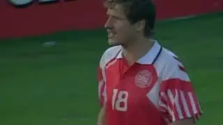 Danmark - Tyskland (2-0) - Alle m&aring;l og h&oslash;jdepunkter fra EM-finalen (1992)