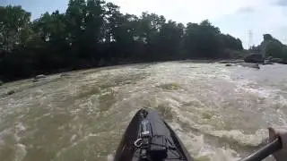 Gopro: Lower Saluda River Mill Race run
