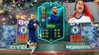 FIFA 22 | HAKIM ZIYECH 89 - PLAYER MOMENTS | PLAYER REVIEW I FIFA 22 ULTIMATE TEAM