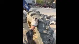 Maintenance and repair of tractor engines.
