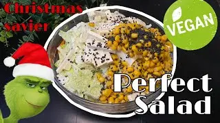 The Salad That Saved My Christmas 🎄 Easy Vegan Recipe ! 5-Minute Holiday Salad My Christmas Savior!