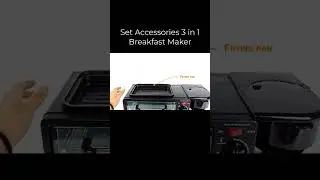 Set Accessories 3 in 1 Breakfast Maker -GLOWING SALES GOALS.