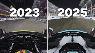 Evolution of Las Vegas in F1 Games | 2023-2025
