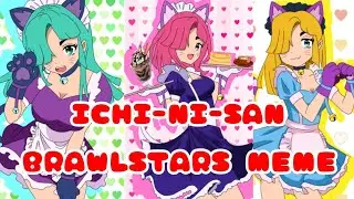 BRAWL STARS Pawlette Ichi-Ni-San meme #brawlstars #supercell #brawler #colette #Pawlette #anime
