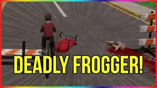 Deadly Frogger!😂 Guts and Glory Funny Moments!