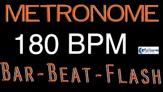 180 BPM FREE Metronom -Best Free Online Metronome  Beats Per Minute Counter Flash Drummers Metronome
