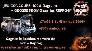 Jeu-concours Halloween 2023 - Gagne Une Reprog 100% Gagnant