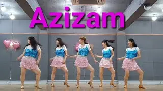 Azizam line dance (Improver) Demo