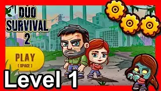 Duo Survival 2 Level 1 [Gameplay] Poki.com