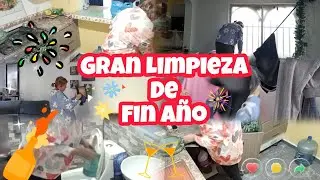 VLOG LIMPIEZA DE FIN DE AÑO | NO TERMINE 😒 #añonuevo #findeaño #family #home #limpeza #cleaning 