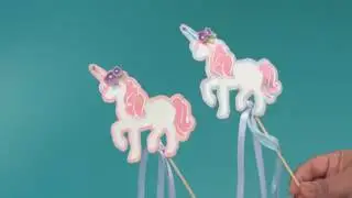 How to make unicorn wand 🦄🦄🦄