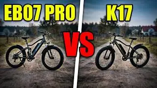 No to zr&oacute;bmy te por&oacute;wnanie#Orzeł K17 VS EB07 PRO #rower elektryczny #fatbike 