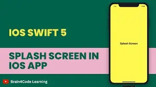 How to implement Splash Screen in iOS Application with Swift 5 UIKit | Hindi | Learn iOS Programming