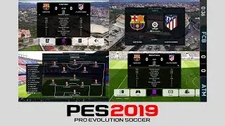 PES 2019 | La Liga Scoreboard For PES 2019.