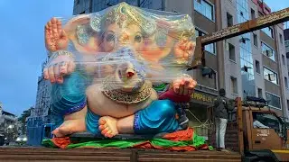Ganesh idol Transporting 2021 | Ganesh Transporting from Dhoolpet to Ramnagar | Ganesh Aagman 2021