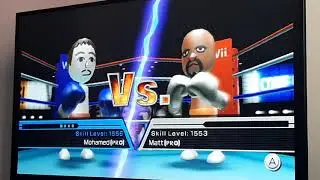 wii sports boxing vs Matt (champion)