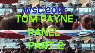 Tom Payne's Walker Stalker Cruise 2017 Panel (Part 2)