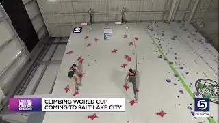 Salt Lake City To Host Sport Climbing World Cup