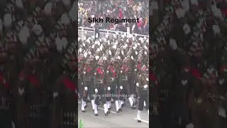 Punjab Regiment contingent led by Capt. Aman of 23rd battalion at Republic Day 2023