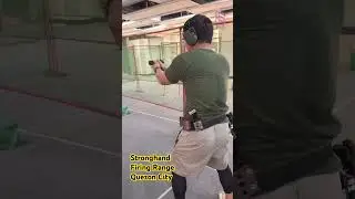 First time at Stronghand Firing Range Quezon City.  #stronghandfiringrange #shooters #tactical