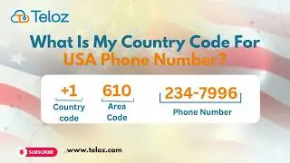What is my country code for USA phone number:Understanding Country Codes