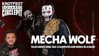Squared Circle Pit - Mecha Wolf talks being NWA Tag Champ + His Metal Band