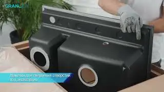 Распаковка кухонной мойки GRANULA Kitchen Space 7302 ЧЁРНЫЙ