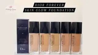 Medium Shades for Dior Forever Skin Glow Foundation SPF 15 2023