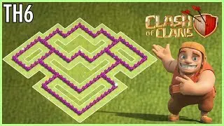 TH6 | WAR | HYBRID |ANTI 3 STAR | BASE | 2019-Clash Of Clans