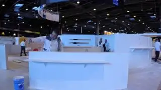 Montage du stand CNL
