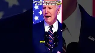 Trump's vs. Biden's Campaign Secrets Exposed!  #shorts