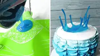 SUGAR SAIL DECORATION | ISOMALT SUGAR ART | CAKE DESIGN