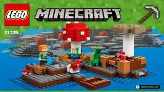 LEGO 21129 Instructions | Minecraft | The Mushroom Island