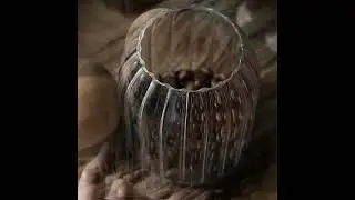 Art 500-1600Ml Creative Stripe Kitchen Sealed Jar Cork Storage Box Coffee Beans Nuts Candy Food Sol