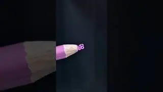 Barbie B ASMR Pencil Carving. #pencilsbysean #asmr #pencilcarving #pencilart #lettering #funart