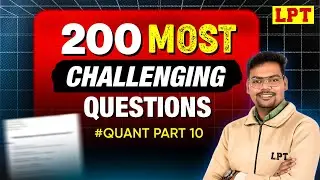 CAT 2025: 200 Most Important MCQs of Quant | Part 10 | Quant for CAT Exam