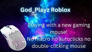 Playing With My New Gaming Mouse! | Roblox Bedwars | GodPlayz Roblox