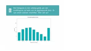 Histogram en boxplot – deel 2