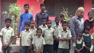 Glenn Perry in Chennai India - helping poor children at Dazzling Stone Orphanage