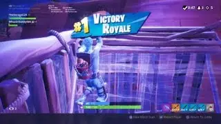 Fortnite PS4 Duo win with my dad!