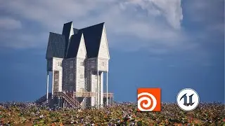My new Houdini Procedural House with Unreal Engine 5 is now live on Udemy!