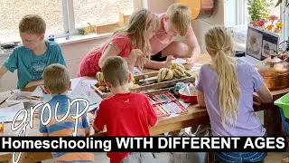 Pregnant with #9 HOMESCHOOL Day in the Life // 10 WEEK pregnancy update
